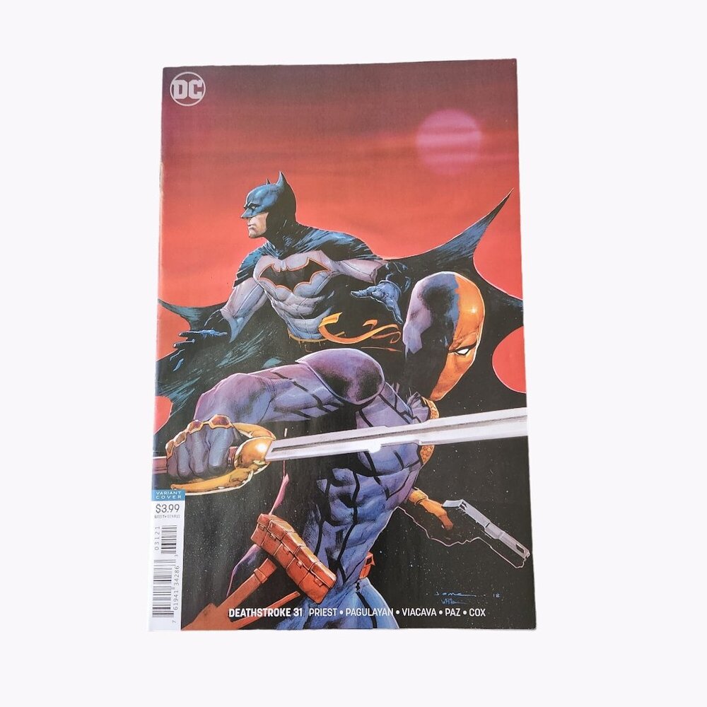 DC Comics Deathstroke #31 Variant Cover 2018 Comic Book Collector Bagged Boarded